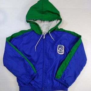 Vintage NBA Timberwolves Full Zip Kid Windbreaker